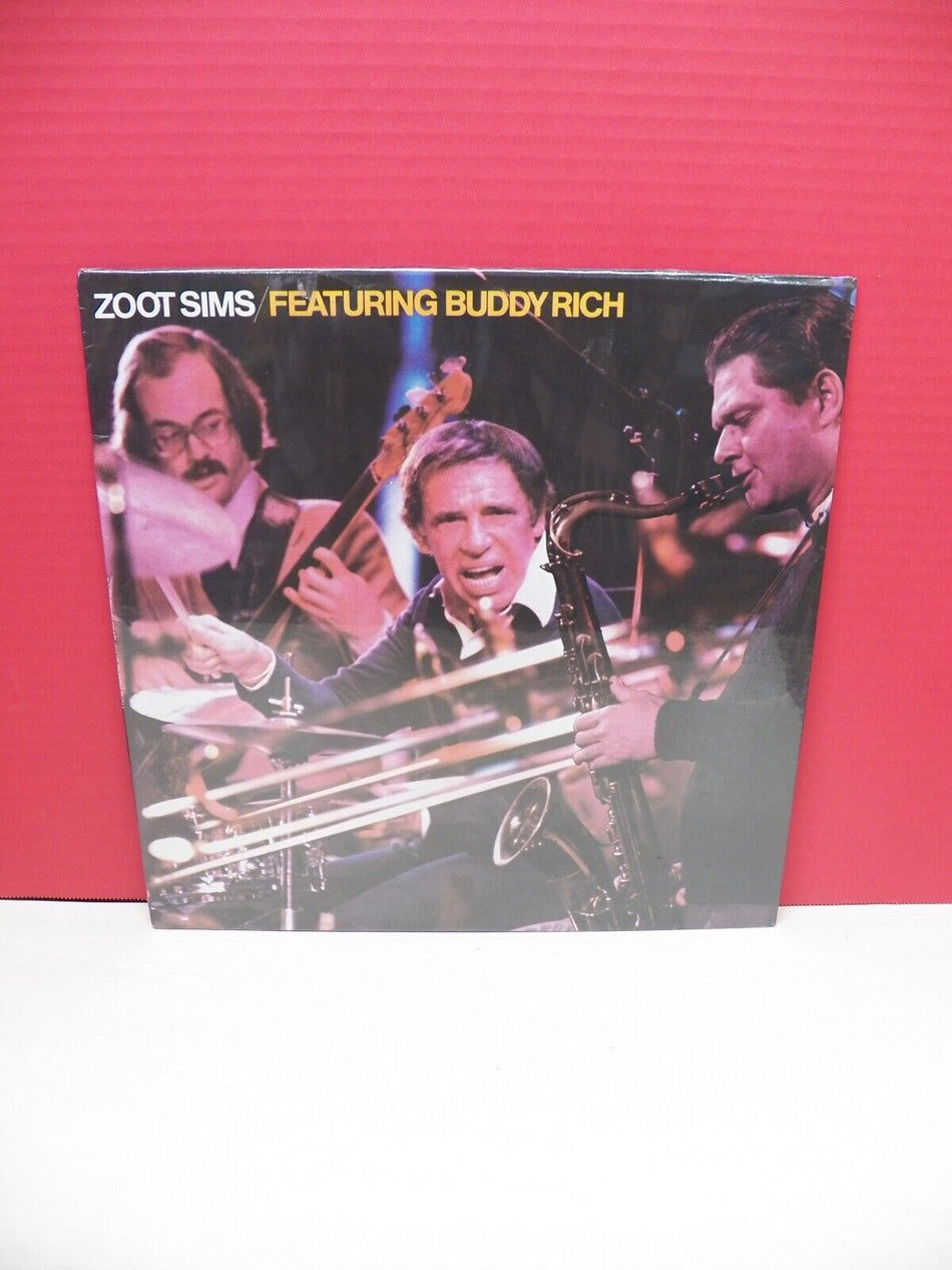 Sealed 12" LP Zoot Sims Featuring Buddy Rich 1979 CSP P 18079