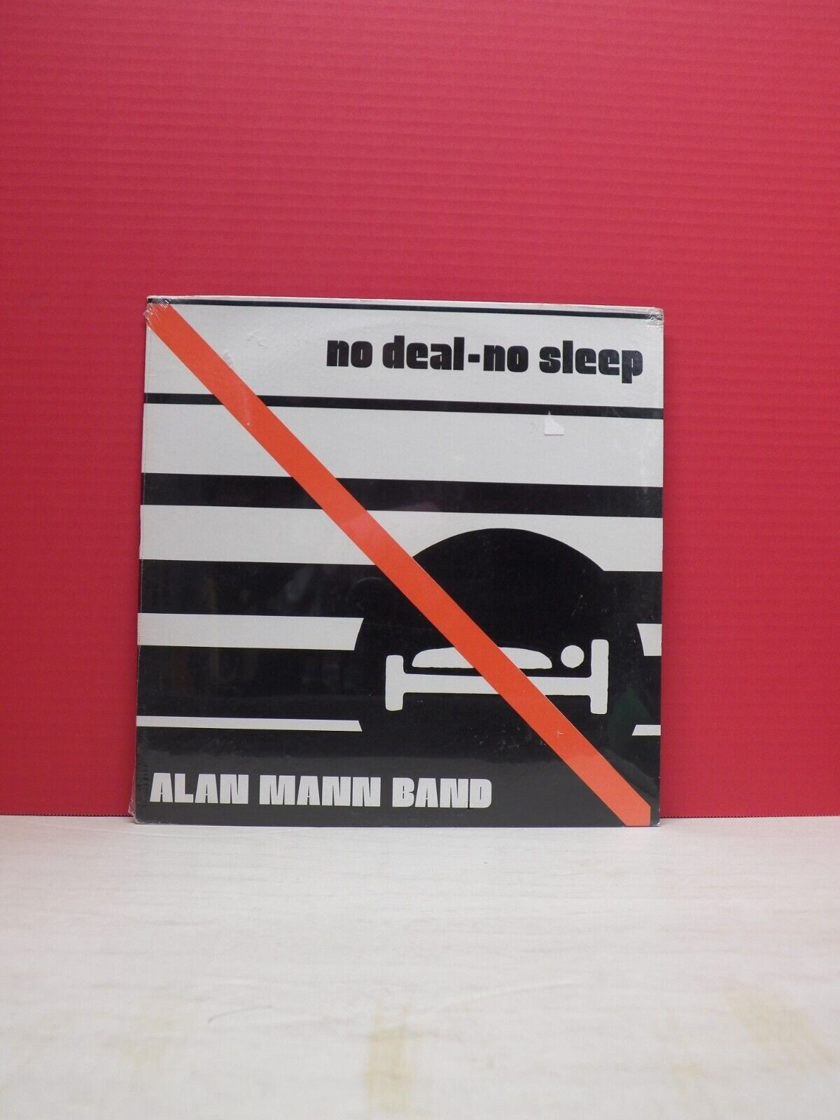 Sealed 12" LP Alan Mann Band No Deal - No Sleep 1981 Contender Records