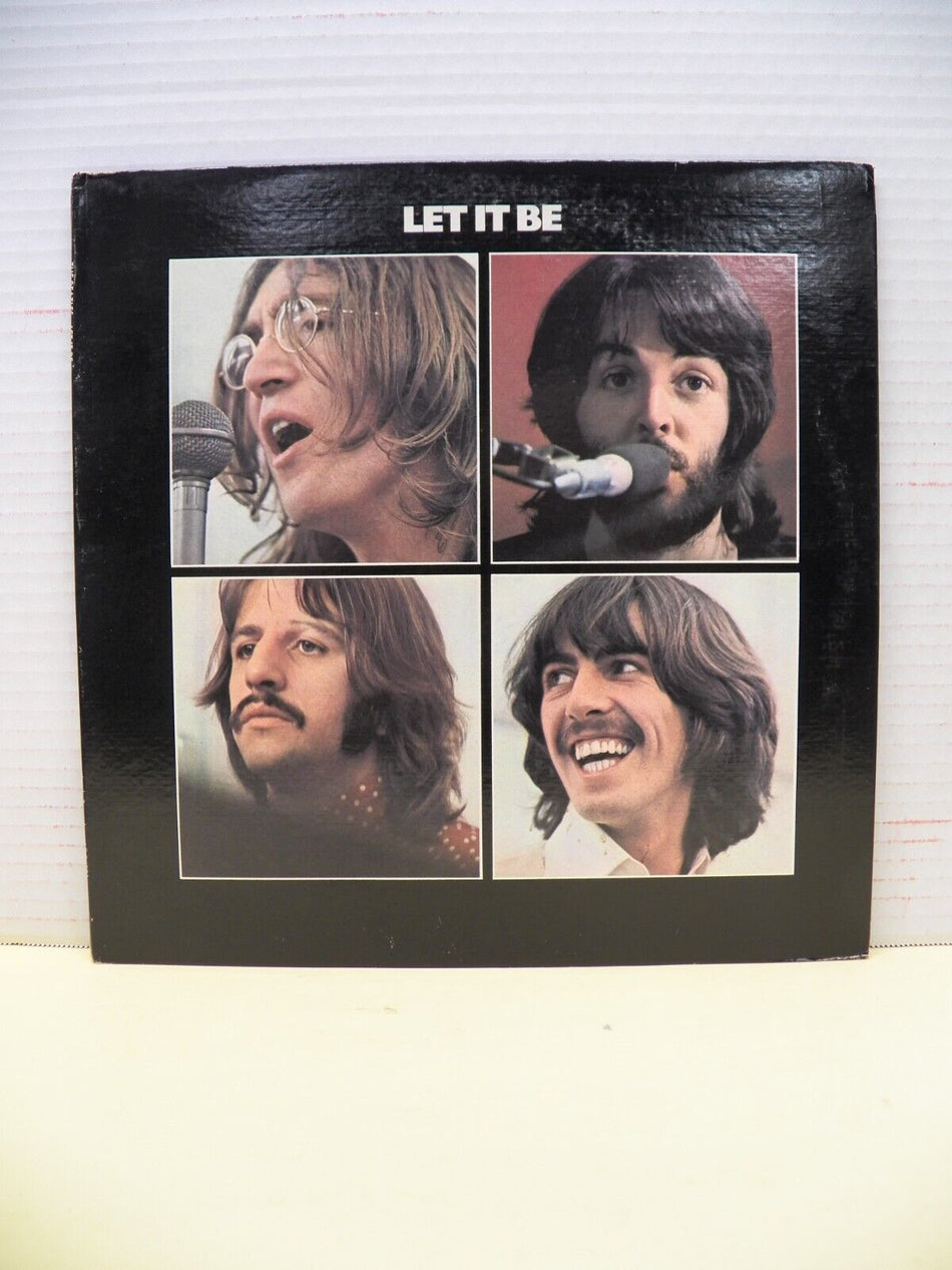 12" LP EX The Beatles Let It Be 1970 Apple Records First Press AR 34001