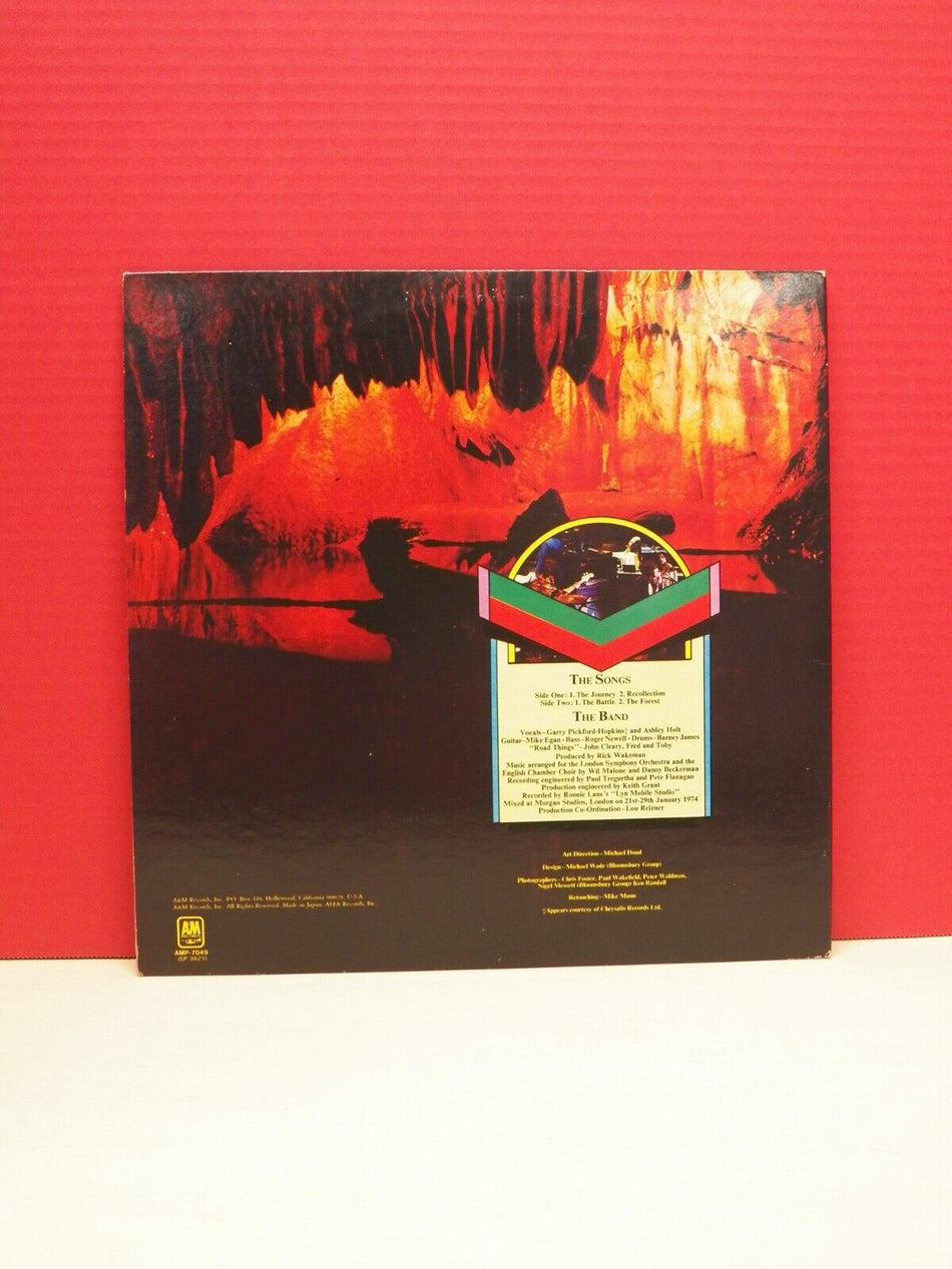 12" LP EX Rick Wakeman Journey To The Centre Of The Earth 1979 A&M Japan Import