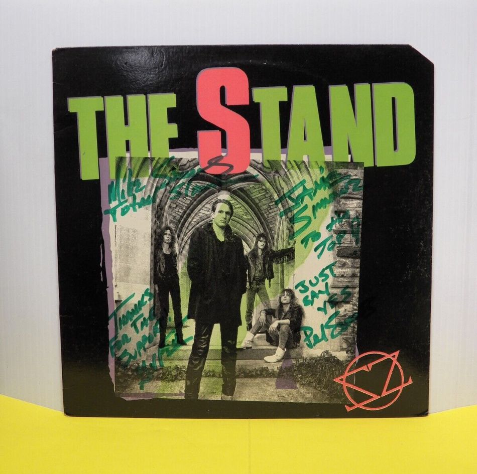 12" EP NM- The Stand The First Record 1988 Pak'er Records Autographed CR-33881