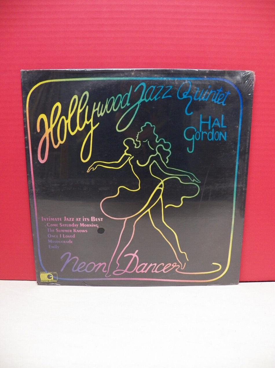 Sealed 12" LP Hollywood Jazz Quintet & Hal Gordon Neon Dancer 1977 Gateway