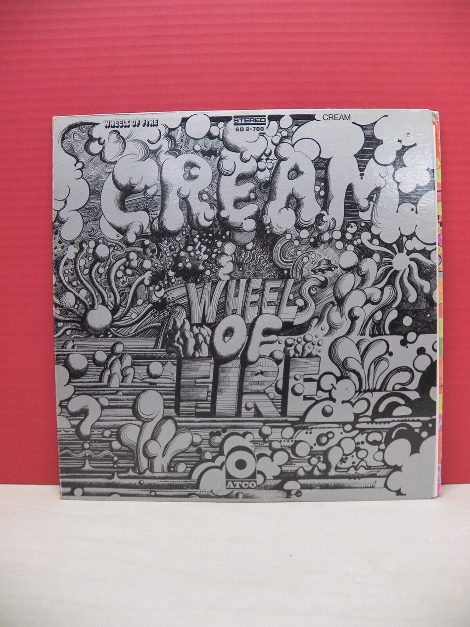 12" 2xLP EX Cream Wheels Of Fire 1972 ATCO Reissue Stereo SD 2-700