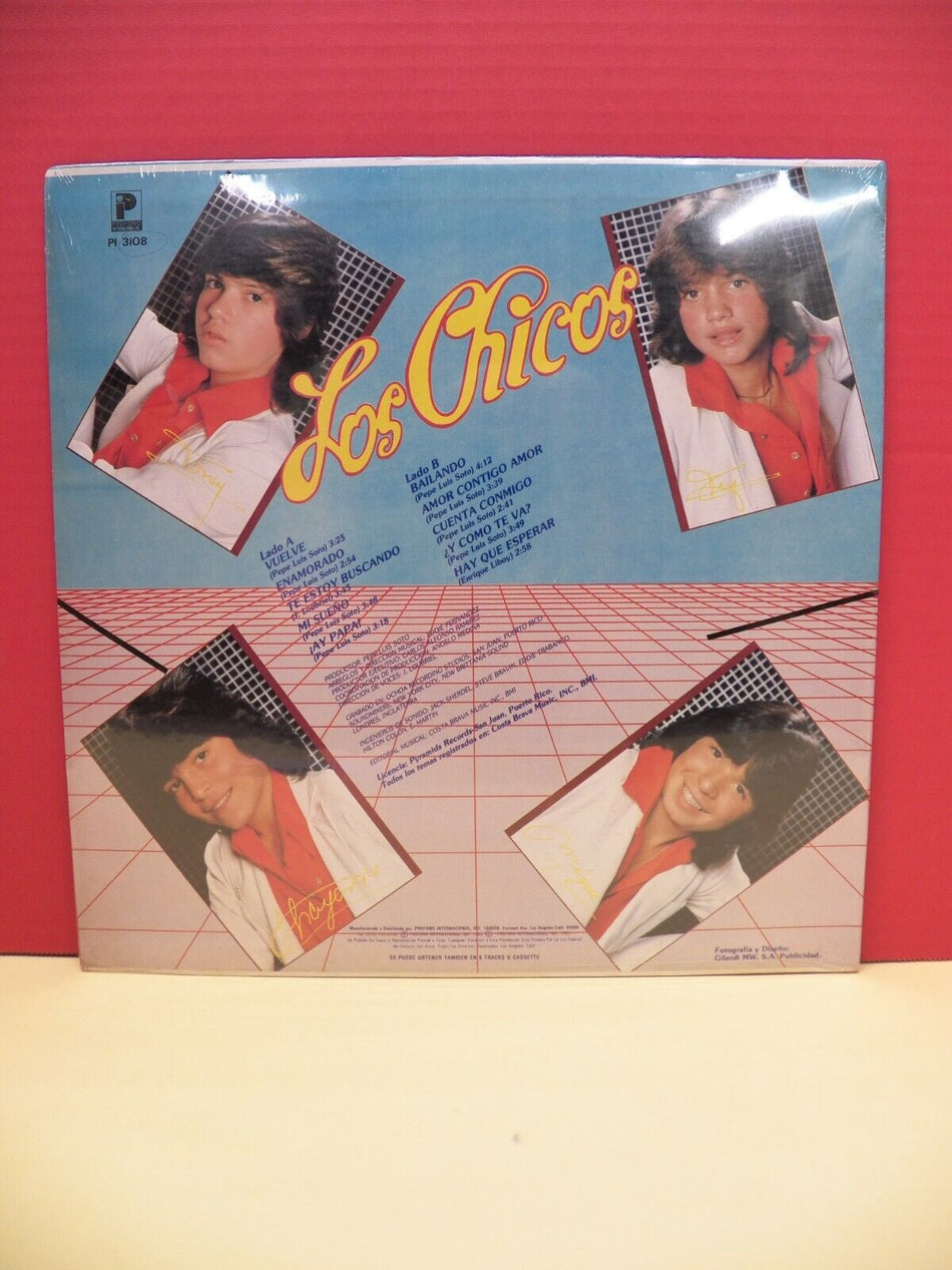 Sealed 12" LP Los Chicos Los Chicos 1983 Profono Internacional, Inc. PI 3108