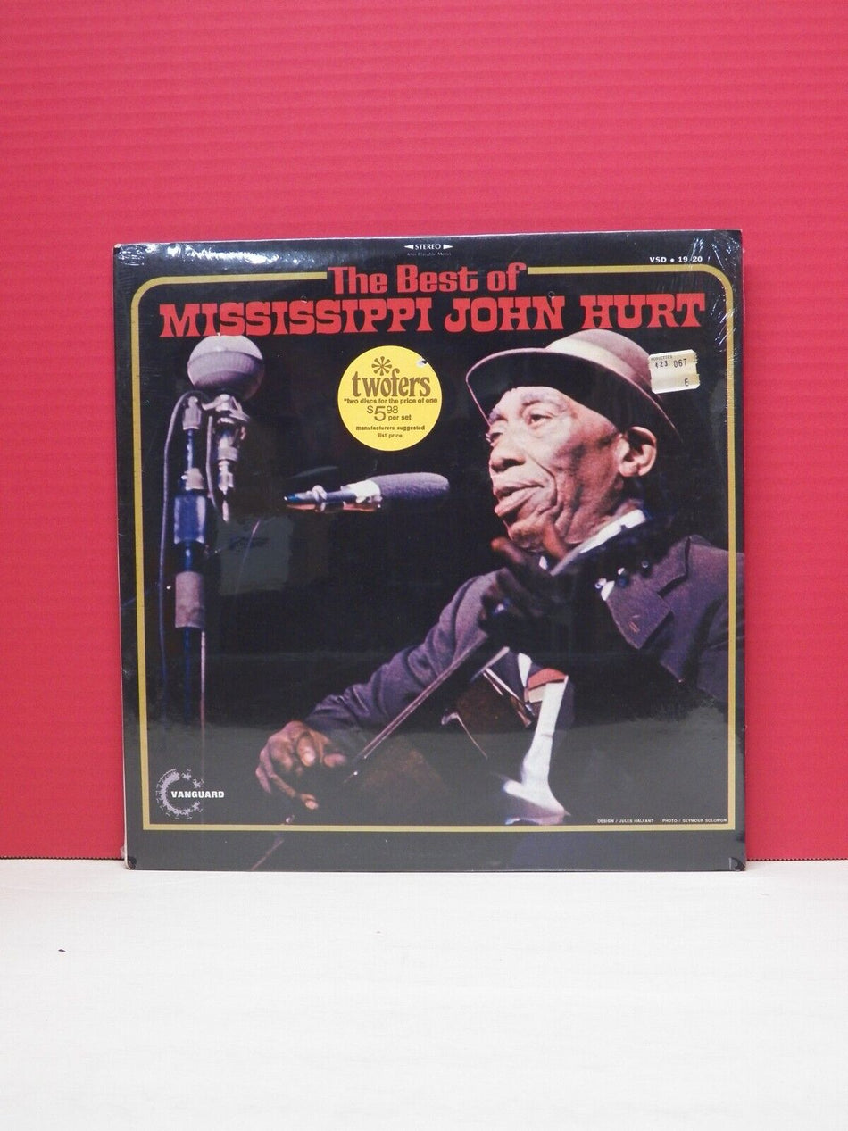 12" 2xLP Mississippi John Hurt The Best Of Mississippi John Hurt 1971 VSD-19/20