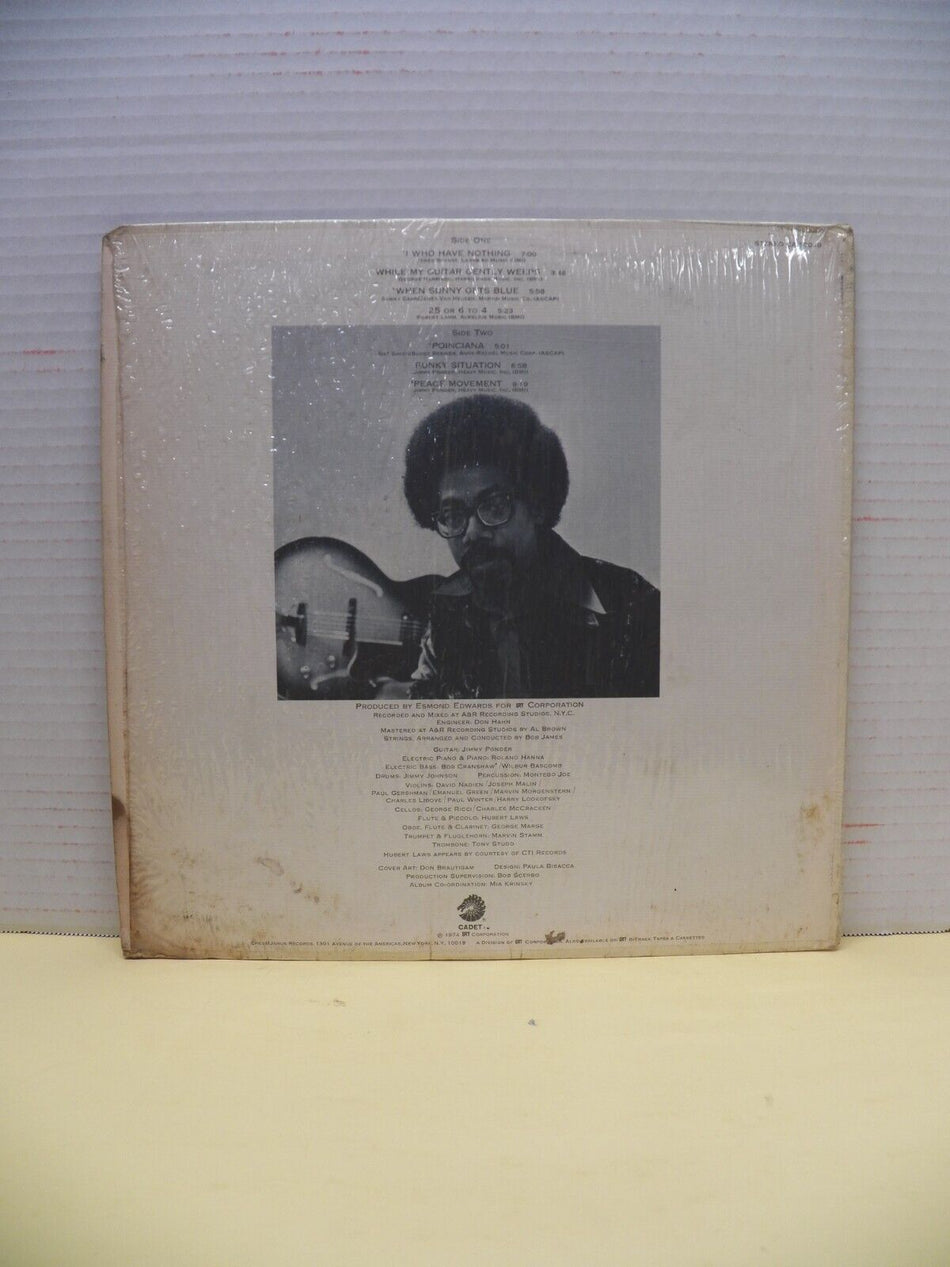 12" LP VG++/EX Jimmy Ponder While My Guitar Gently Weeps 1974 Cadet CA 50048