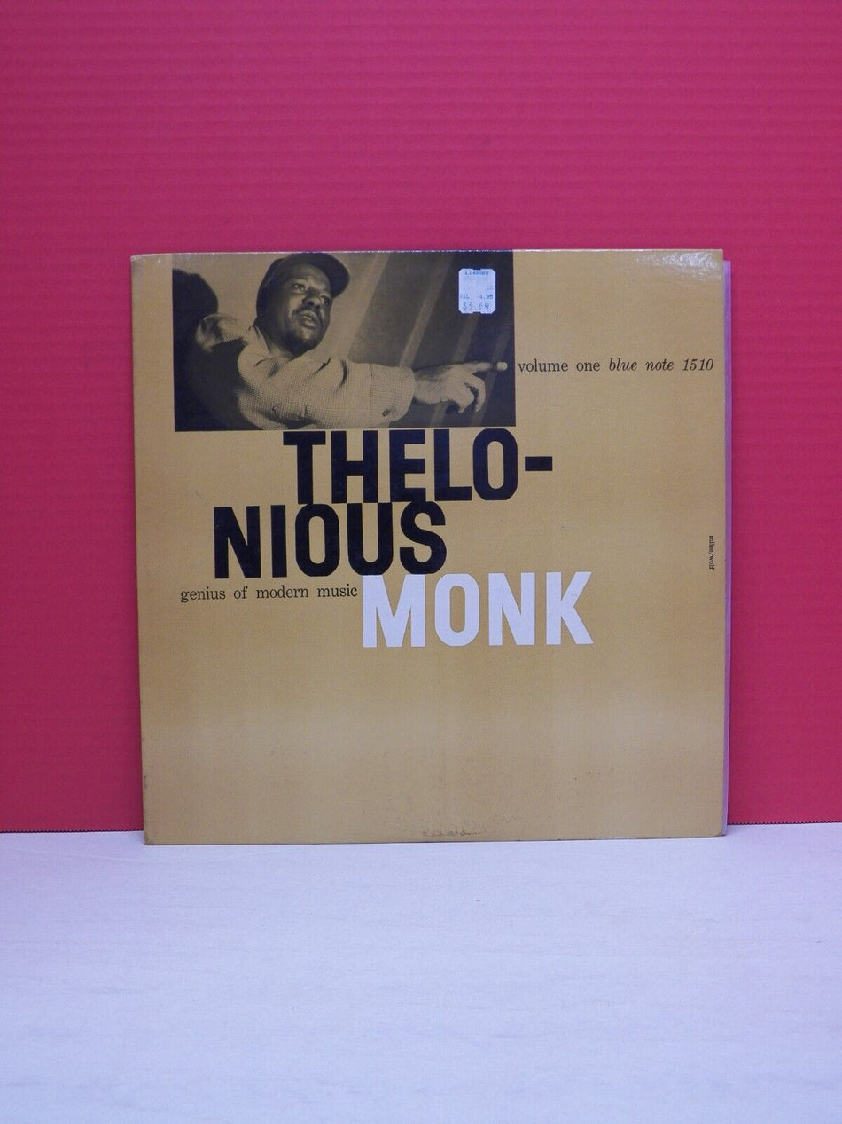 12" LP EX Thelonious Monk Genius Of Modern Music Volume One 1957 Mono Repress