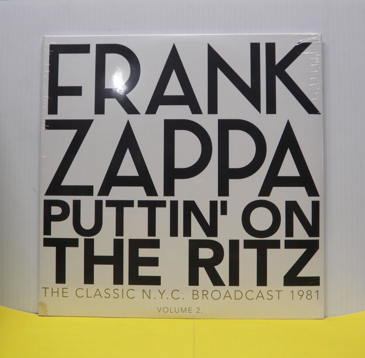 Sealed 12" 2xLP Frank Zappa Puttin' On The Ritz Volume 2 2015 Import LETV206LP