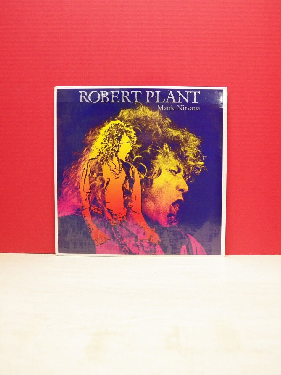 Sealed 12" LP Robert Plant Manic Nirvana 1990 Es Paranza Columbia House