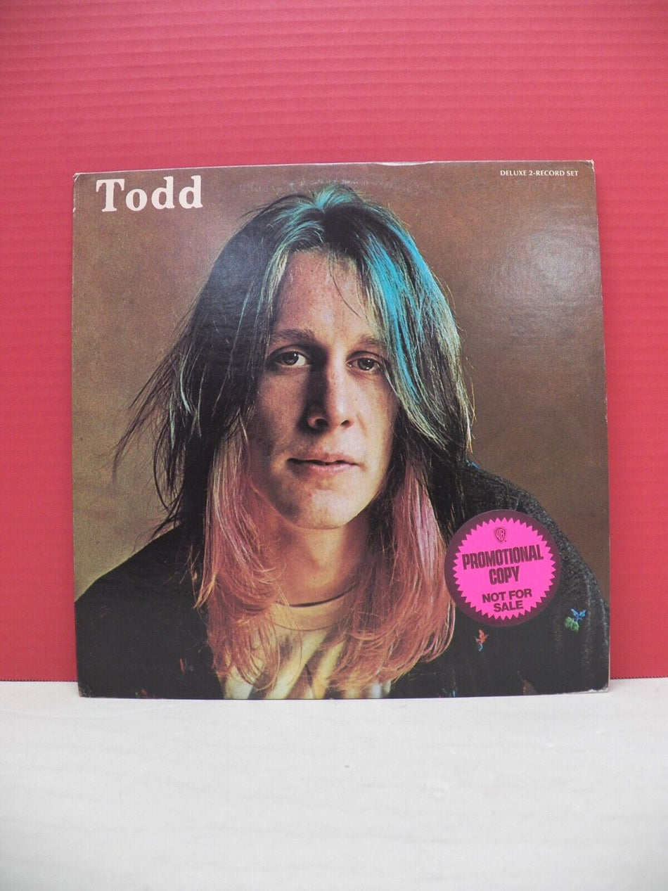 12" 2xLP M- Todd Rundgren Todd 1974 Bearsville Records Deluxe w/ Poster Promo