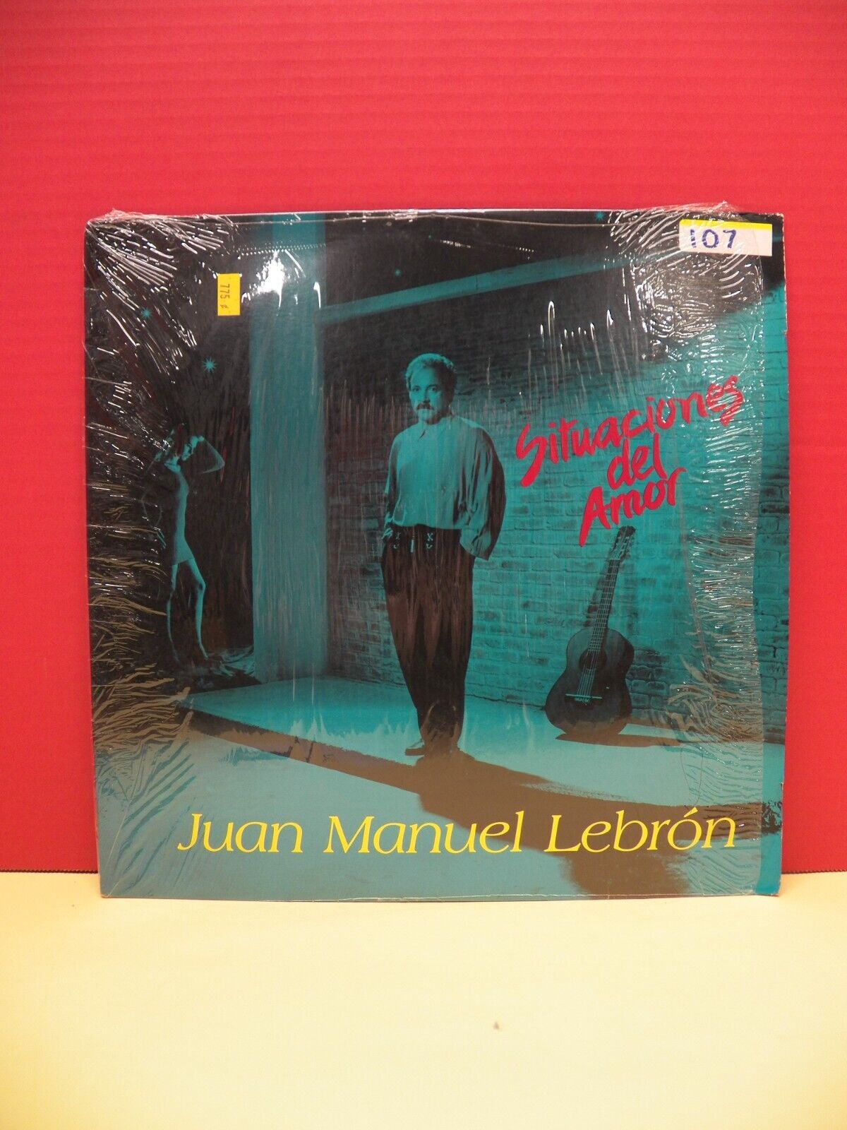 12" LP VG+ Juan Manuel Lebron Situaciones Del Amor 1991 Capitol H1G-42401