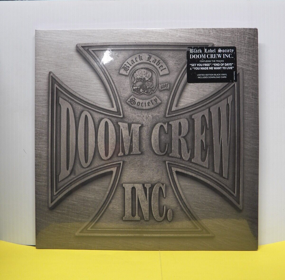 Sealed 12" 2xLP Black Label Society Doom Crew Inc. 2021 eOne Ltd Ed Black Vinyl