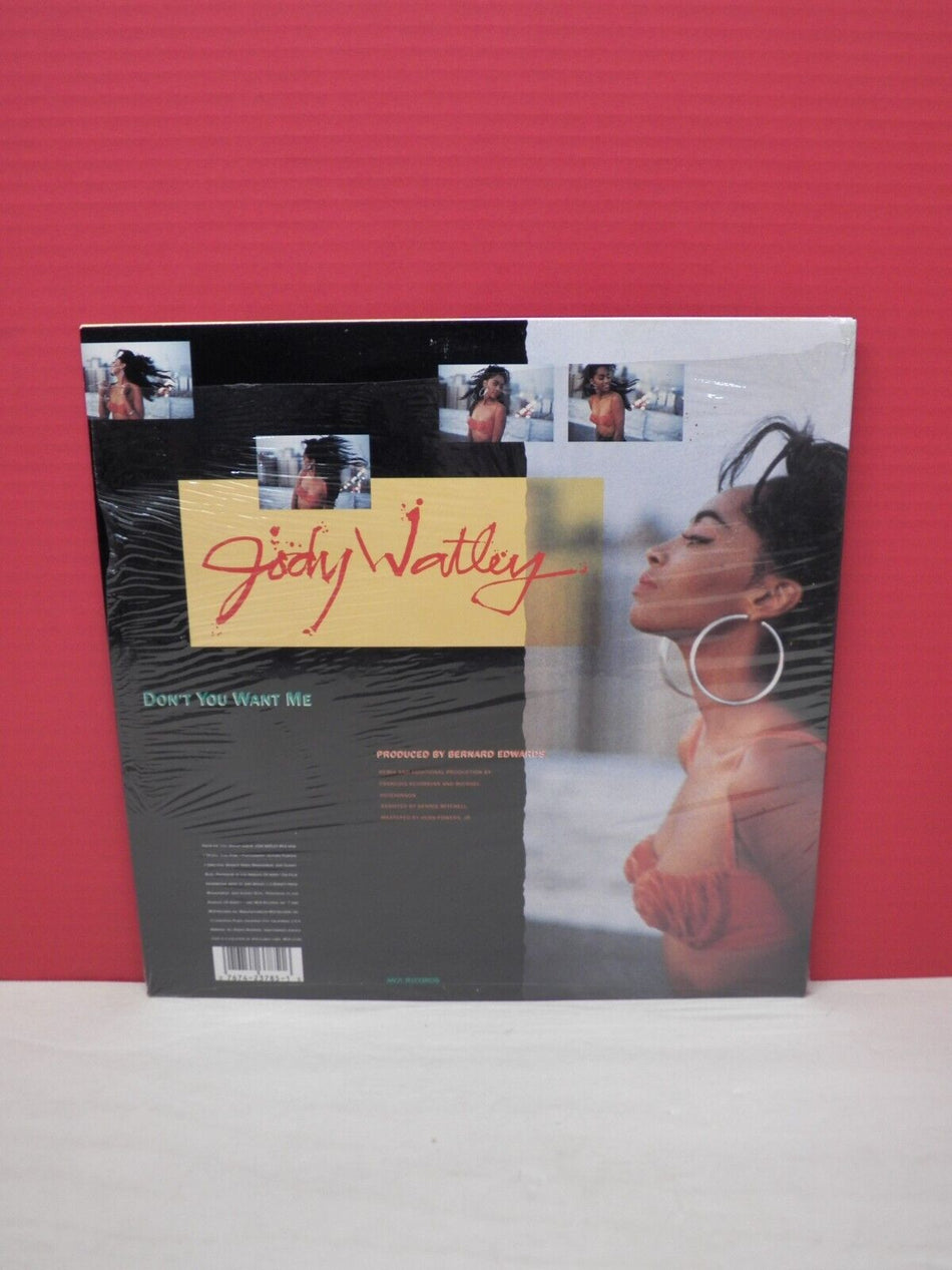 Sealed 12" Single Jody Watley Don't You Want Me 1987 MCA Records MCA 23785