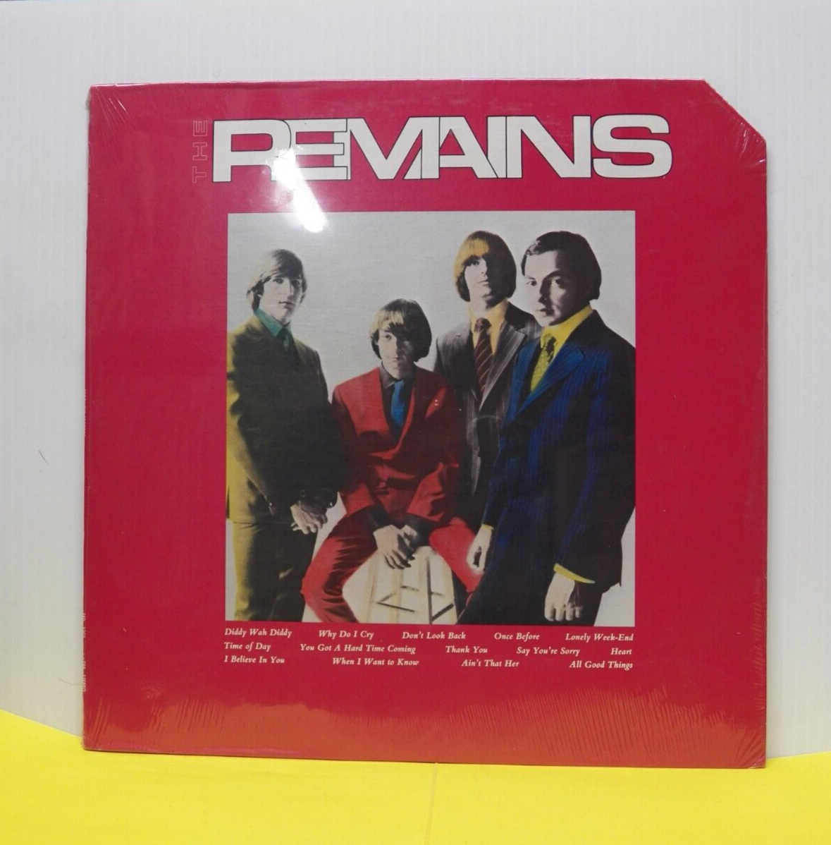 Sealed 12" LP The Remains The Remains 1978 Spoonfed Reissue Color Vinyl SFD 3305