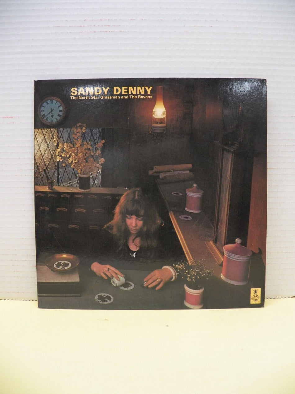 12" LP EX Sandy Denny The North Star Grassman And The Ravens 1987 Carthage