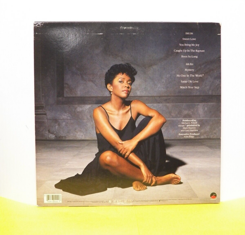 12" LP VG++/EX Anita Baker Rapture 1986 Elektra 9 60444-1