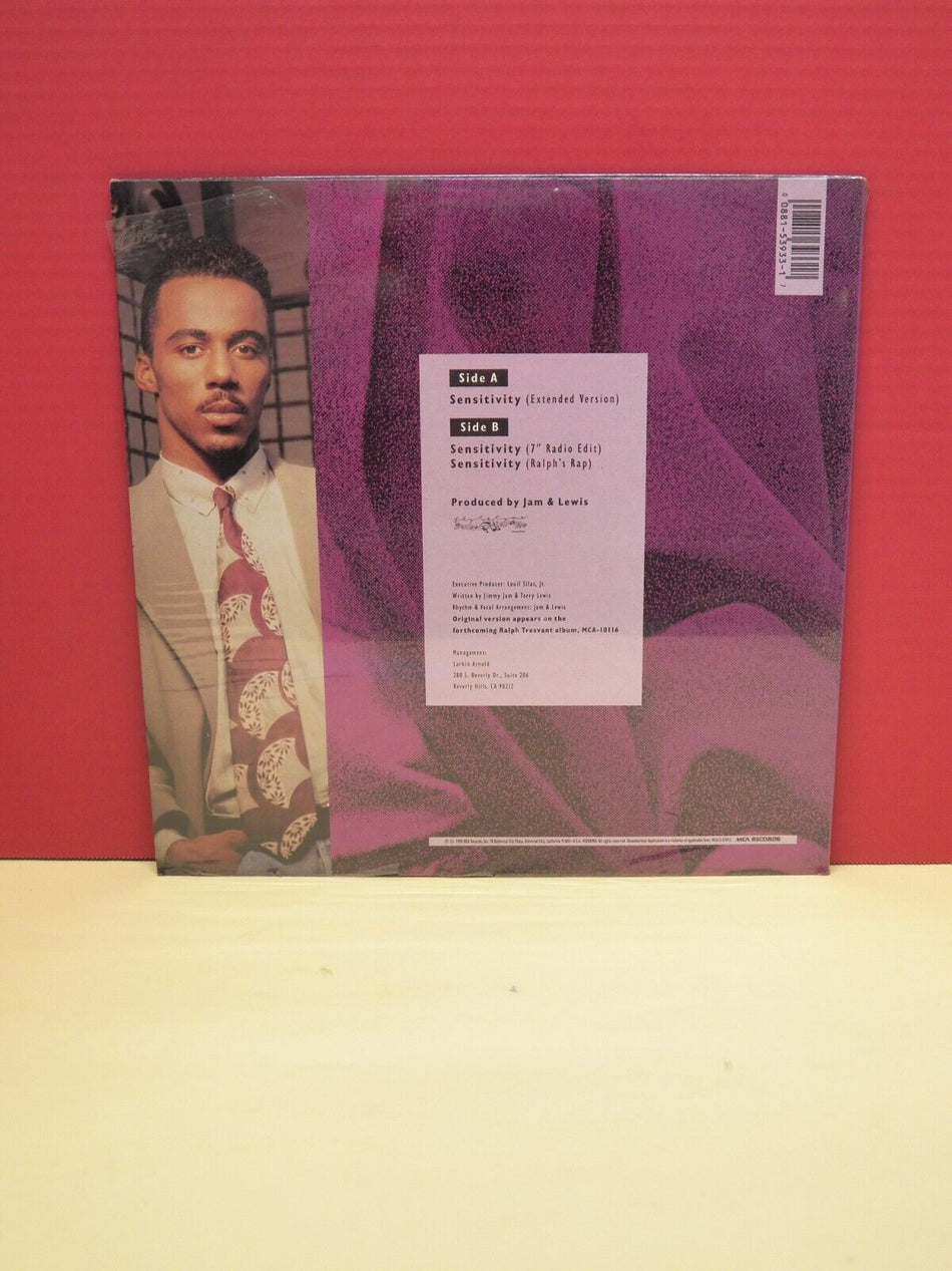 Sealed 12" Single Ralph Tresvant Sensitivity 1990 MCA Records MCA12-53933