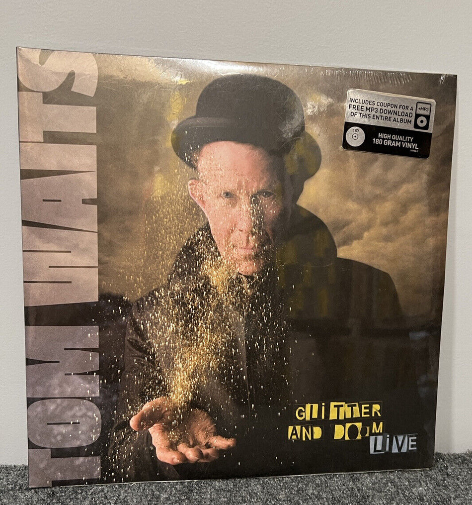 Sealed Vinyl Record Tom Waits Glitter and Doom Live 2009 High Quality 180 Gram