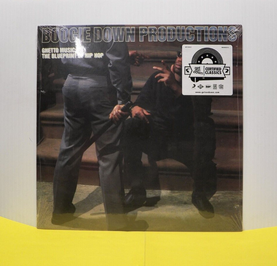 12" LP Boogie Down Productions Ghetto Music: Blueprint Of Hip Hop 2017 Reissue