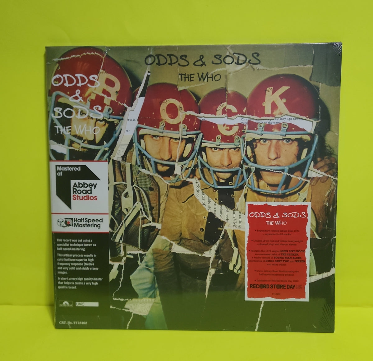 The Who - Odds & Sods - 2020 - 7712462 New - Sealed - Vinyl