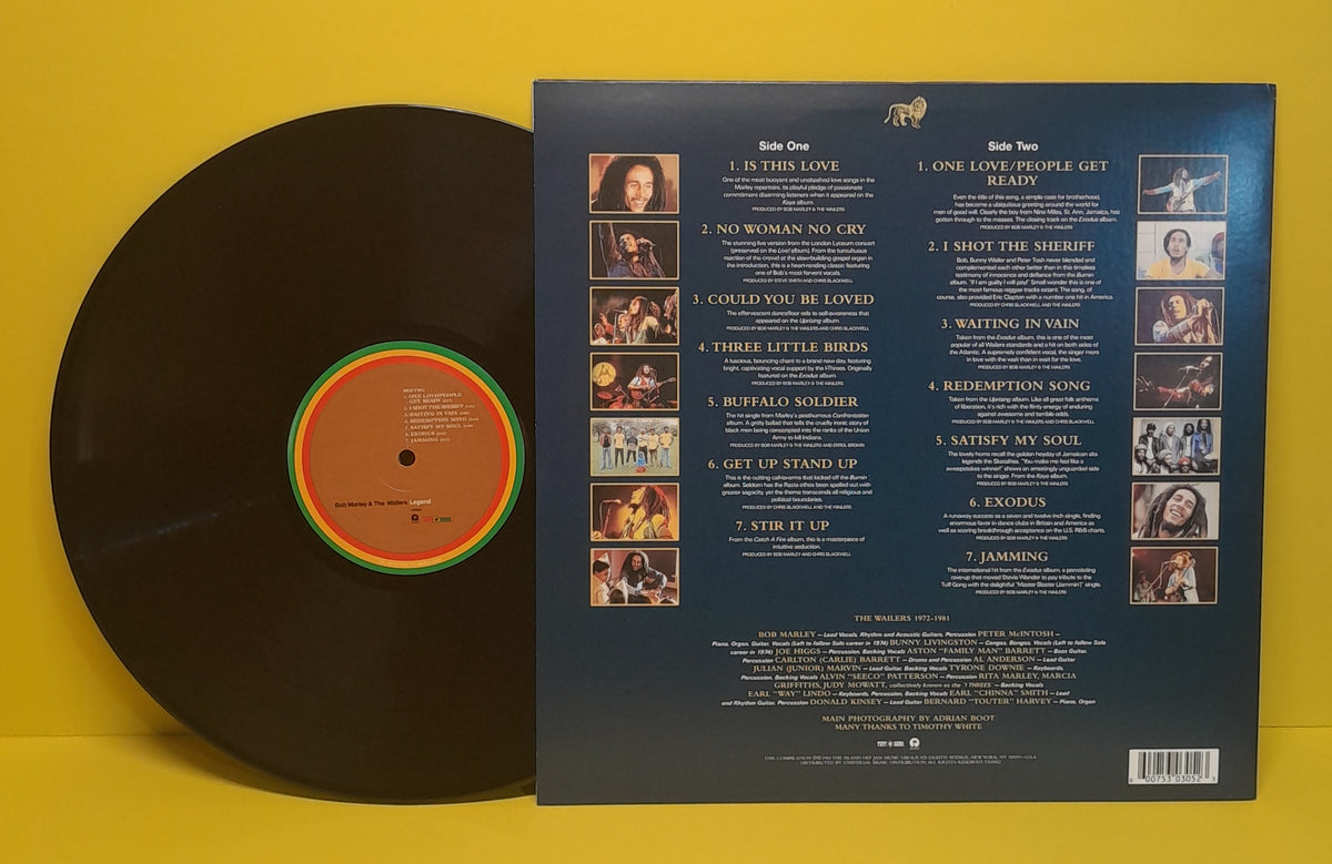 Bob Marley & The Wailers - Legend - 2009 - 5303052 Used - EX - Vinyl