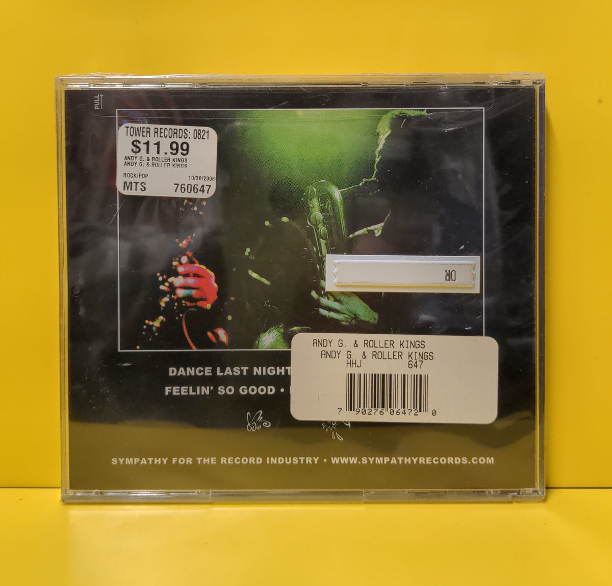 Andy G And The Roller Kings - That Kings County Sound  - 2001 - SFTRI 647 New - Sealed - CDs Andy G And The Roller Kings - That Kings County Sound  - 2001 - SFTRI 647 New - Sealed - CDs