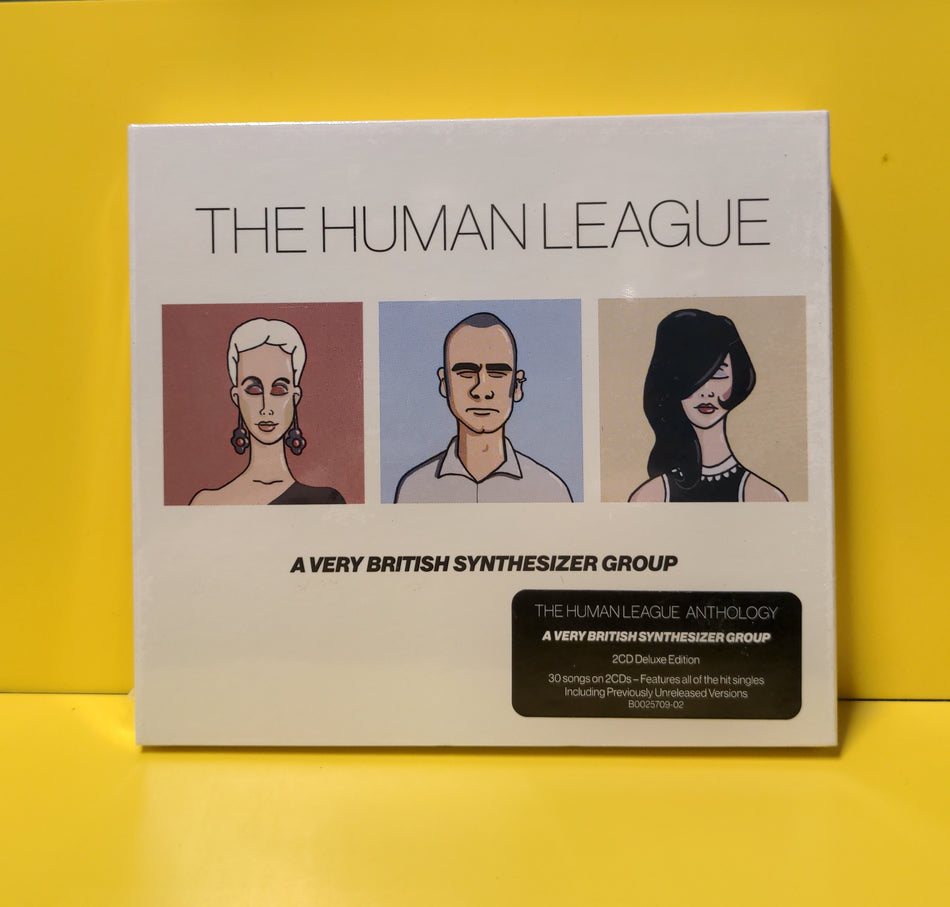 The Human League - A Very British Synthesizer Group - 2016 - B0025709-02 New - Sealed - 2xCD - Deluxe Edition