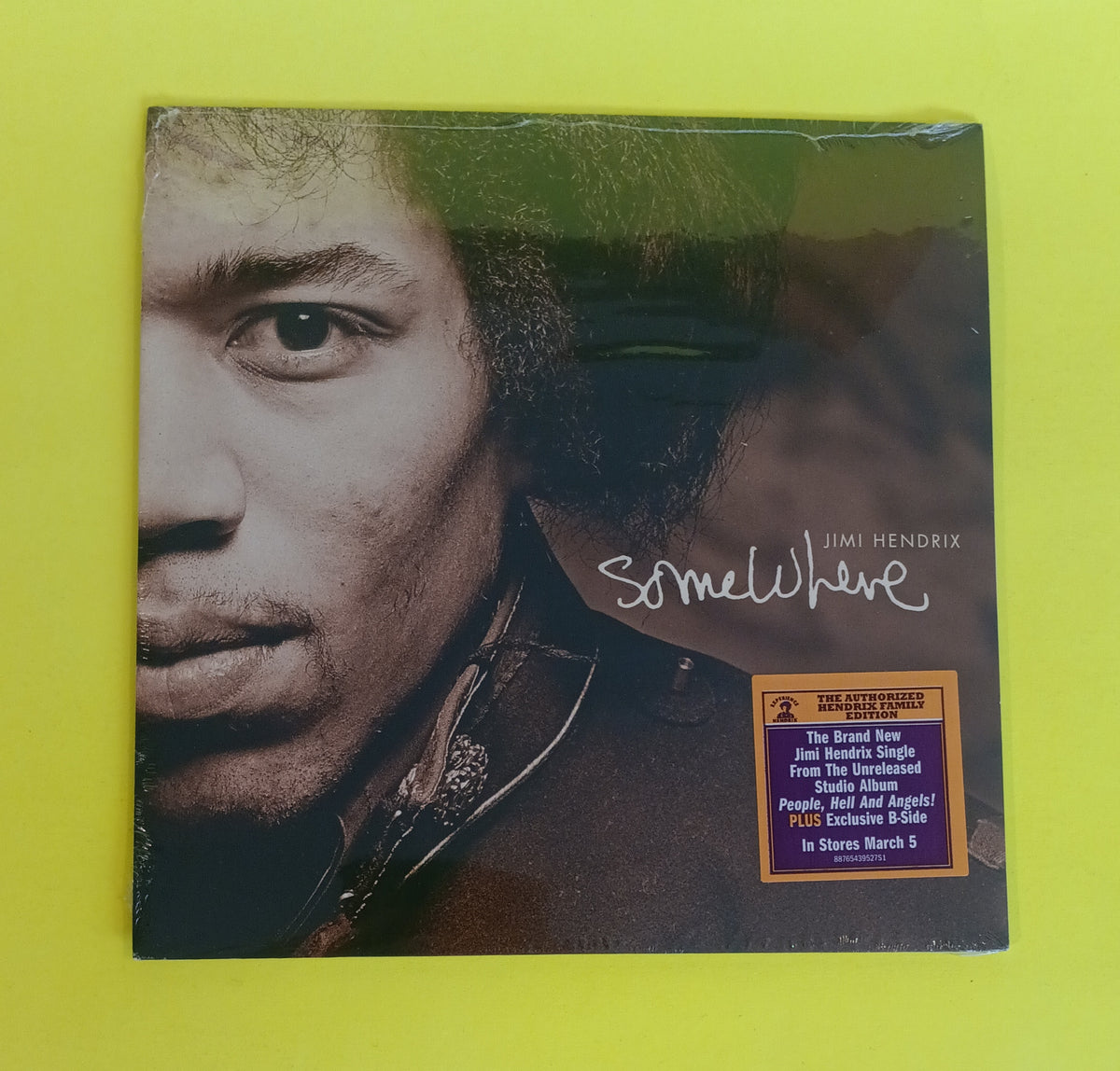Jimi Hendrix - Somewhere (#Ed 7") - 2013 - 88765439527SV New - Sealed - Vinyl