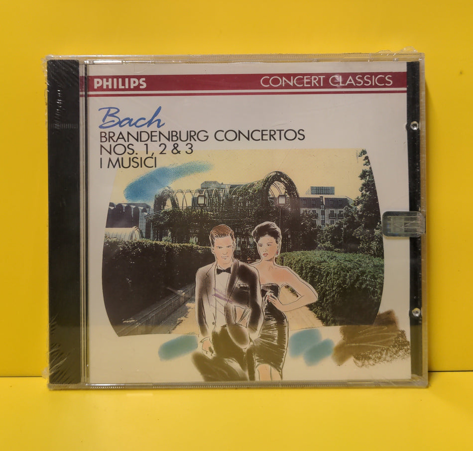 Bach • I Musici - Brandenburg Concertos Nos. 1, 2 & 3 - 426 970-2 New - Sealed - CDs