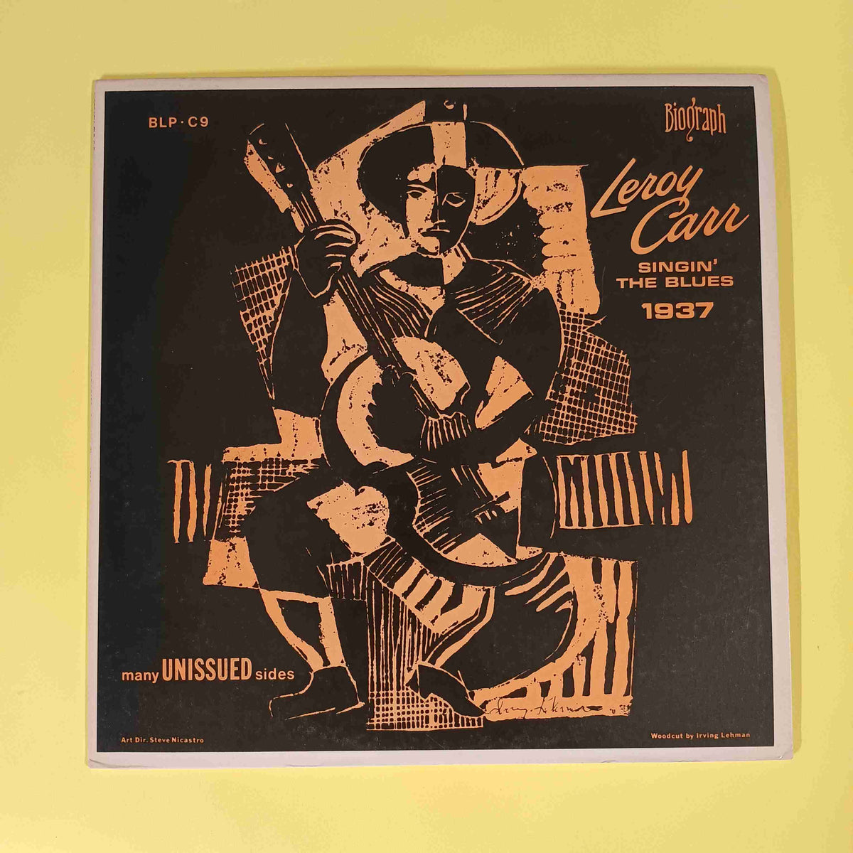 Leroy Carr - Singin' The Blues - 1934 - 1973 - BLP-C-9 Used - EX - Vinyl