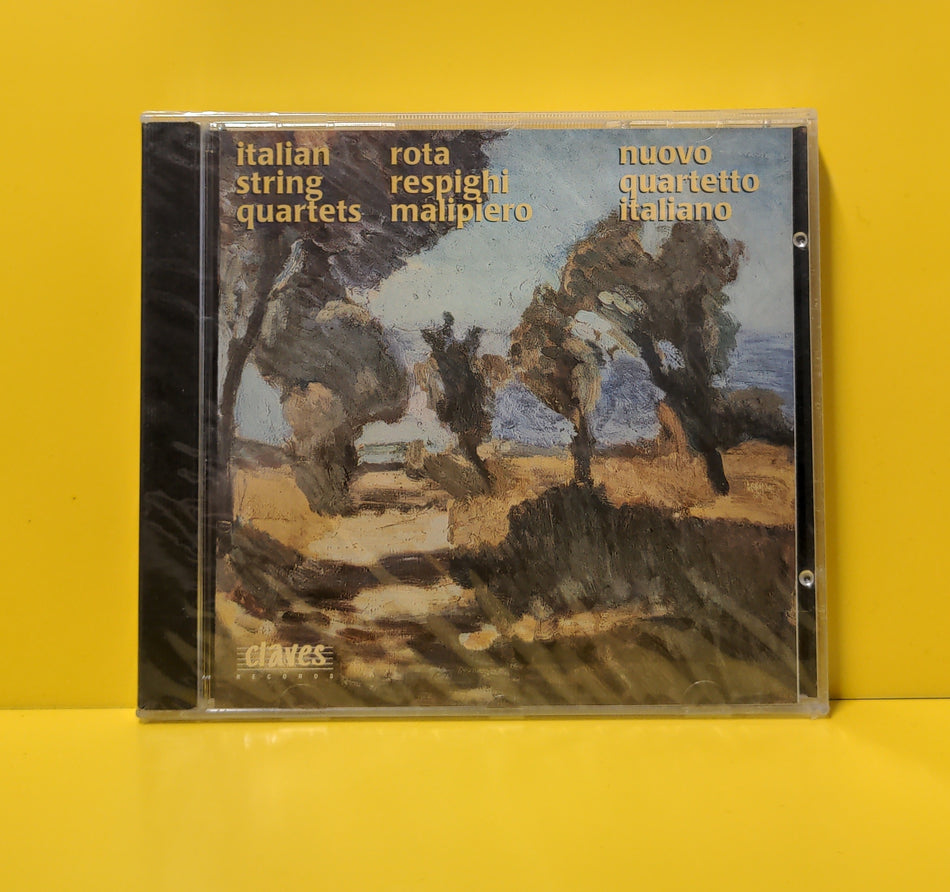 Nuovo Quartetto Italiano, Total Respighi Malipiero - Italian String Quartets - 1997 - CD 50-9617 New - Sealed - CDs