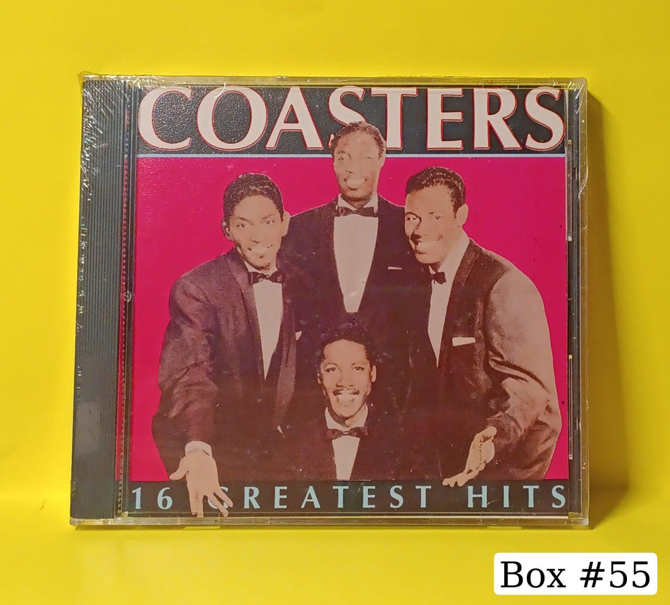 The Coasters - 16 Greatest Hits - 1986 - CD-1006 New - Sealed - CDs