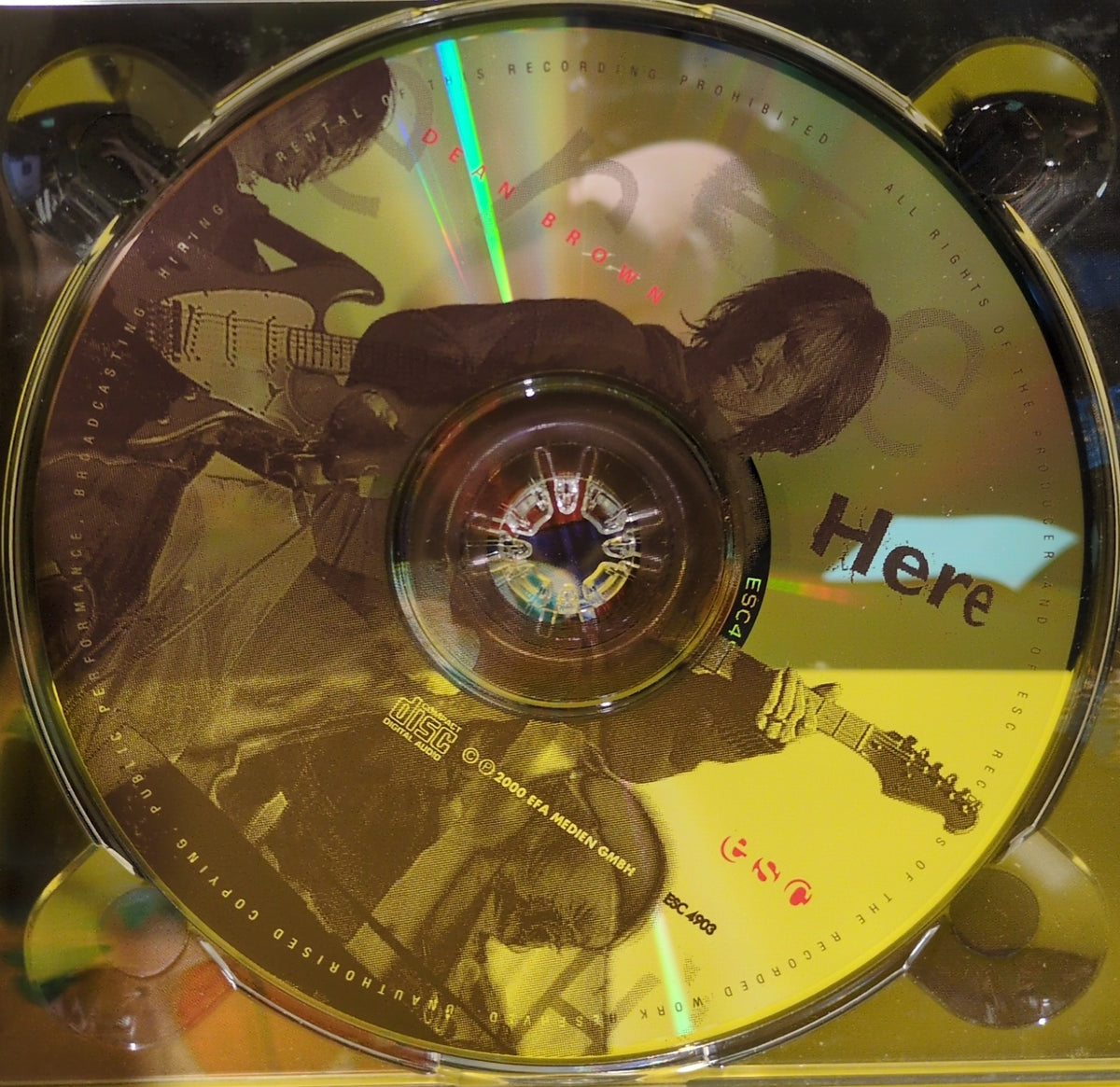 Dean Brown - Here - 2000 - ESC 4903 Used - EX - CDs