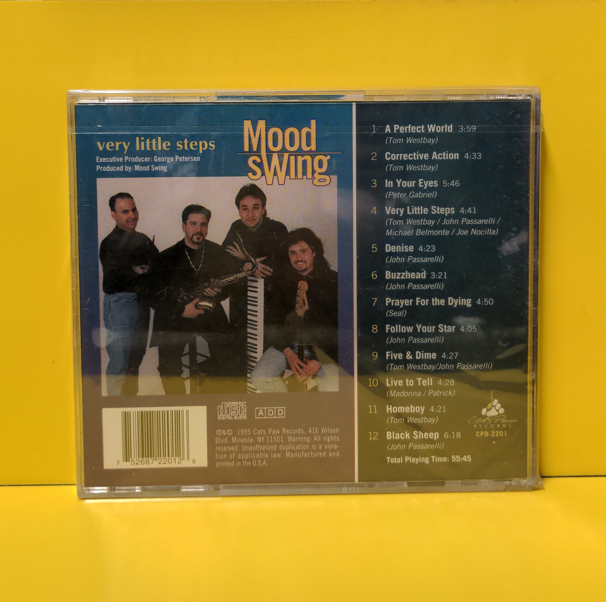 Mood Swings - Very Little Steps - 1995 - CPD-2201 New - Sealed - CDs