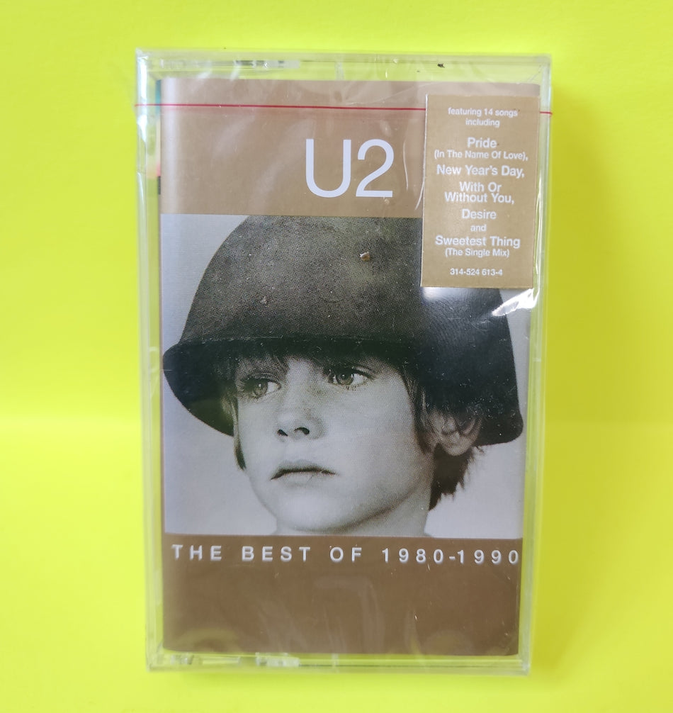 U2 - The Best Of 1980-1990 - 1998 - 314 524 613-4 New - Sealed - cassettes