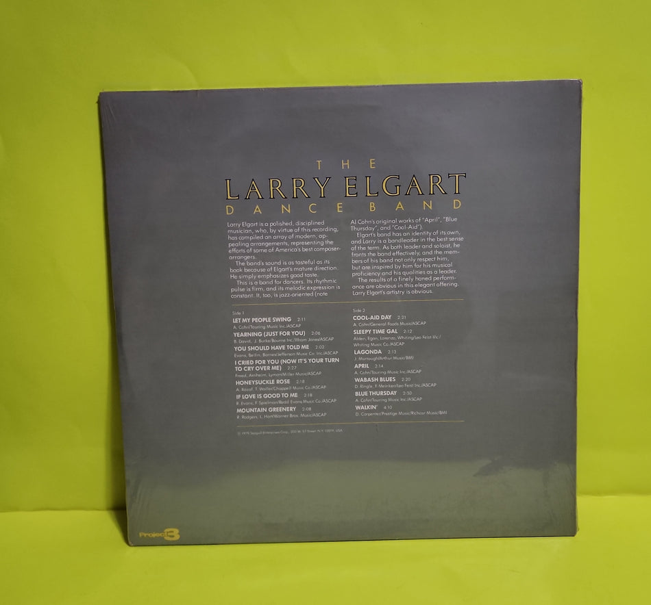 Larry Elgart - The Larry Elgart Dance Band  - 1982 - M-28289-1982 New - Sealed - Vinyl