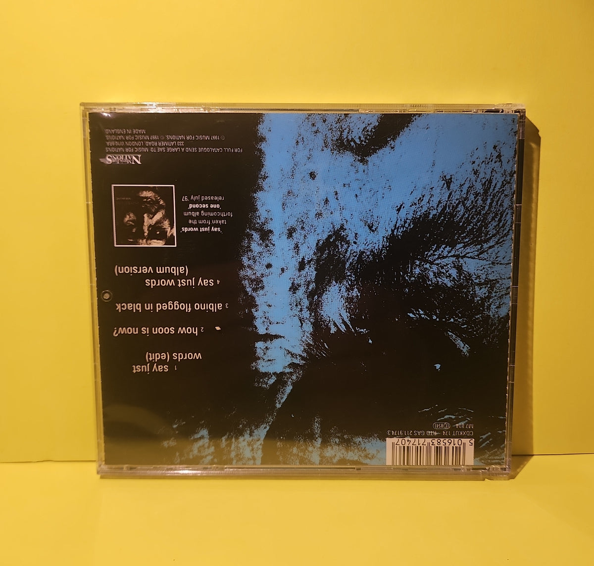 Paradise Lost - Say Just Words / Autographed  - 1997 - CDXKUT 174 Used - VG++ - CDs