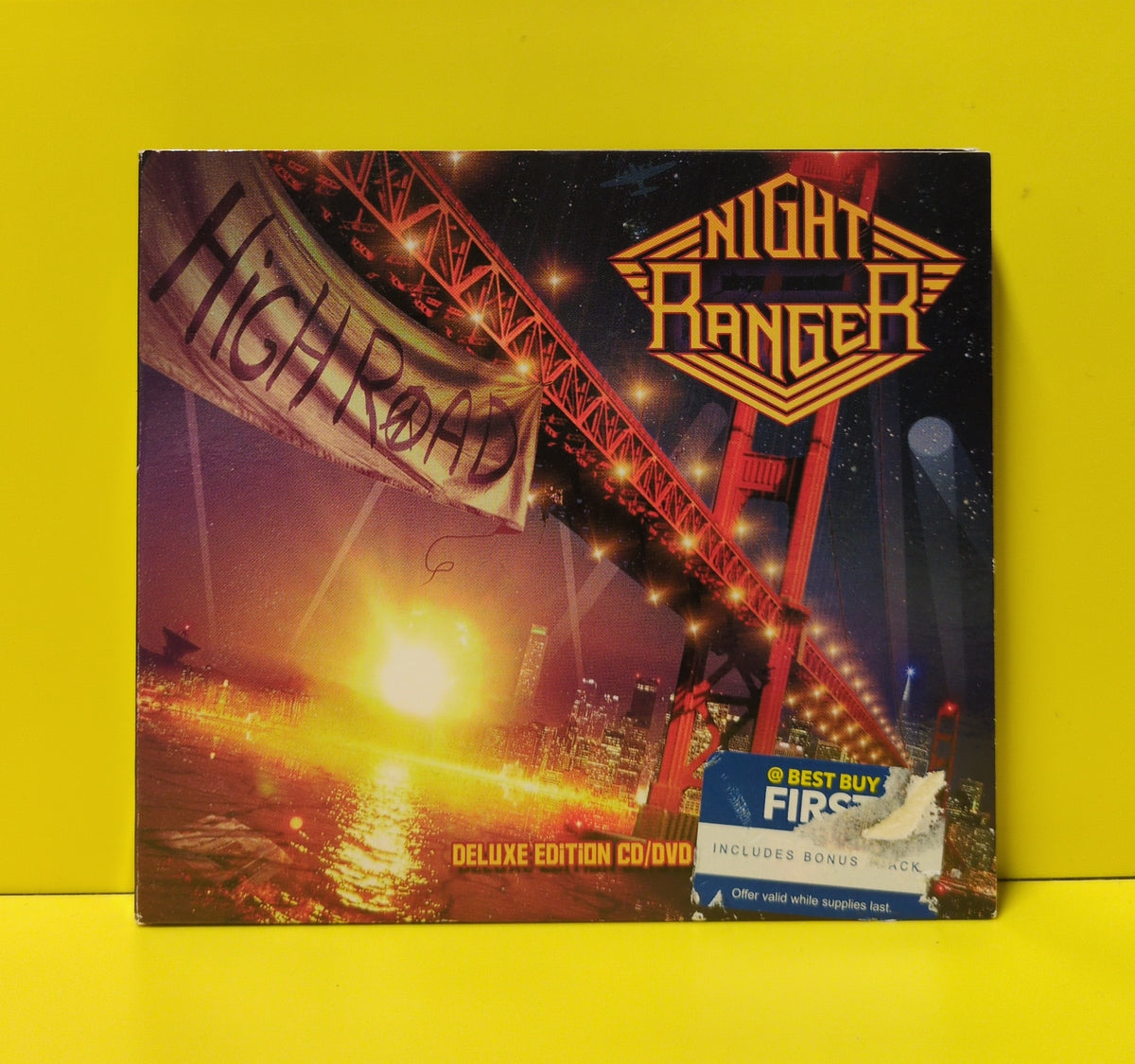 Night Ranger - High Road - 2014 - FR CDVD 648S Used - EX - CD/DVD Set - Deluxe Edition