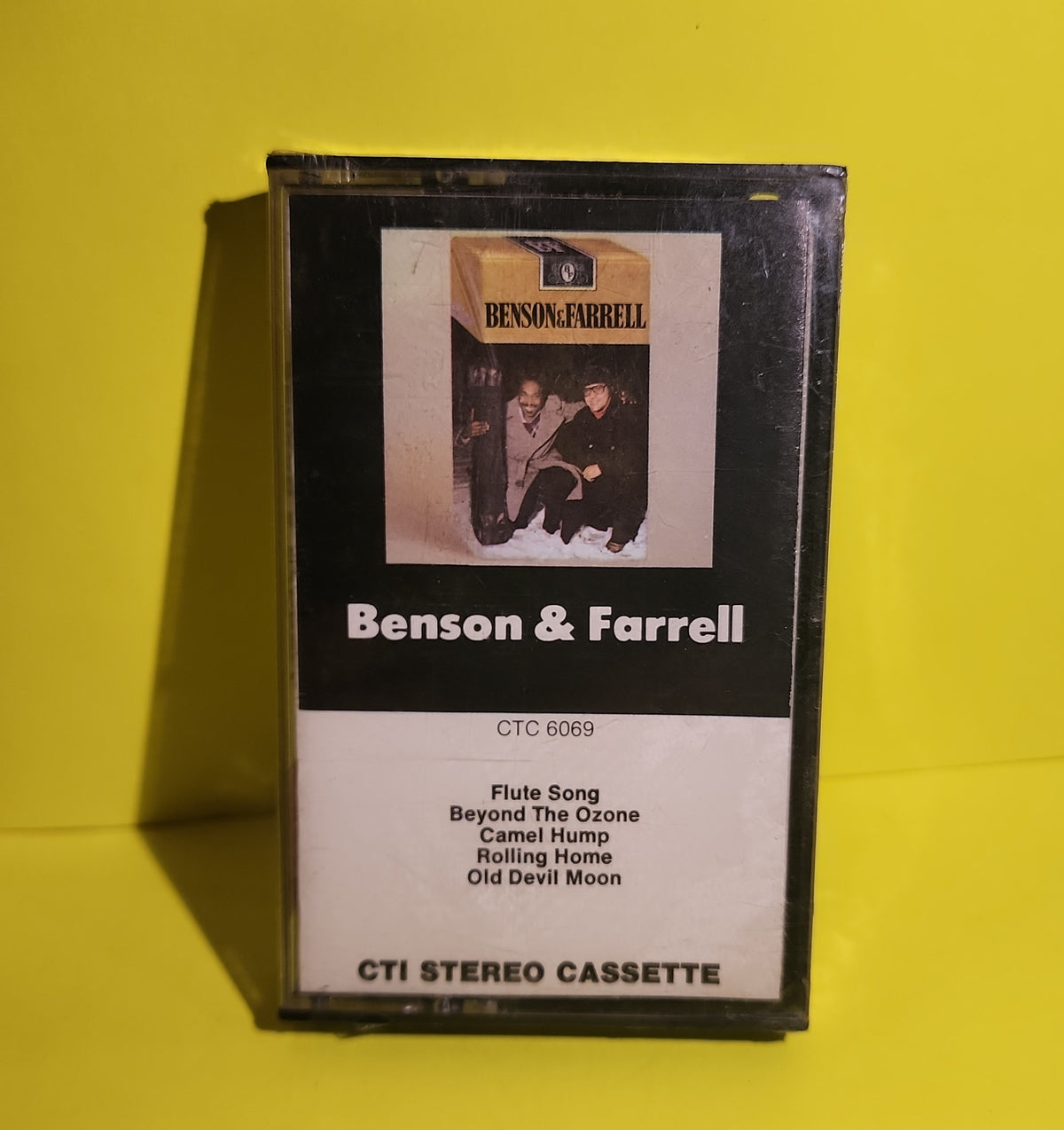 George Benson & Joe Farrell  - Benson & Farrell  - 1976 - CTI 6069 New - Sealed - Cassettes