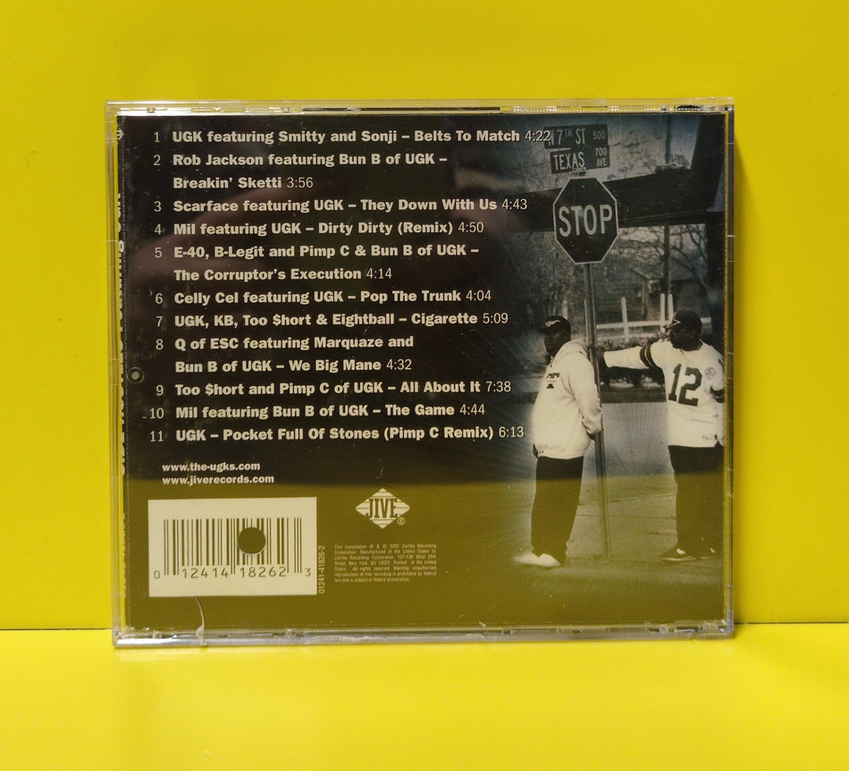 UGK - Side Hustles - 2002 - 01241-41826-2 Used - VG++ - CDs