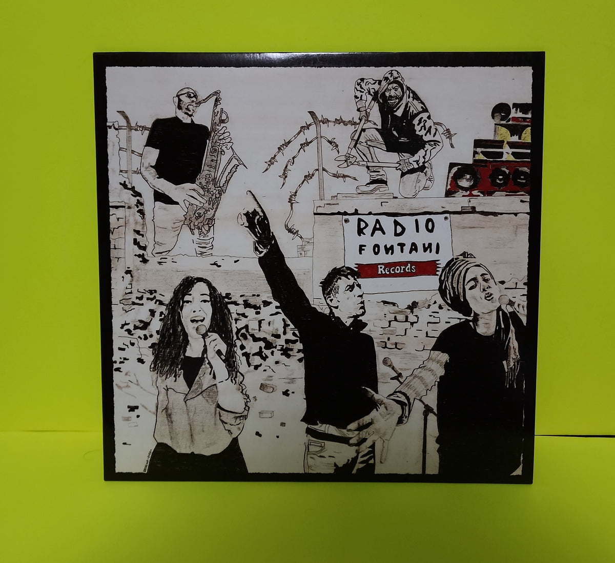 Radio Fontani - 70 Refugees (Italy Red 12") - 2020 - RFR003 New - NM - Vinyl