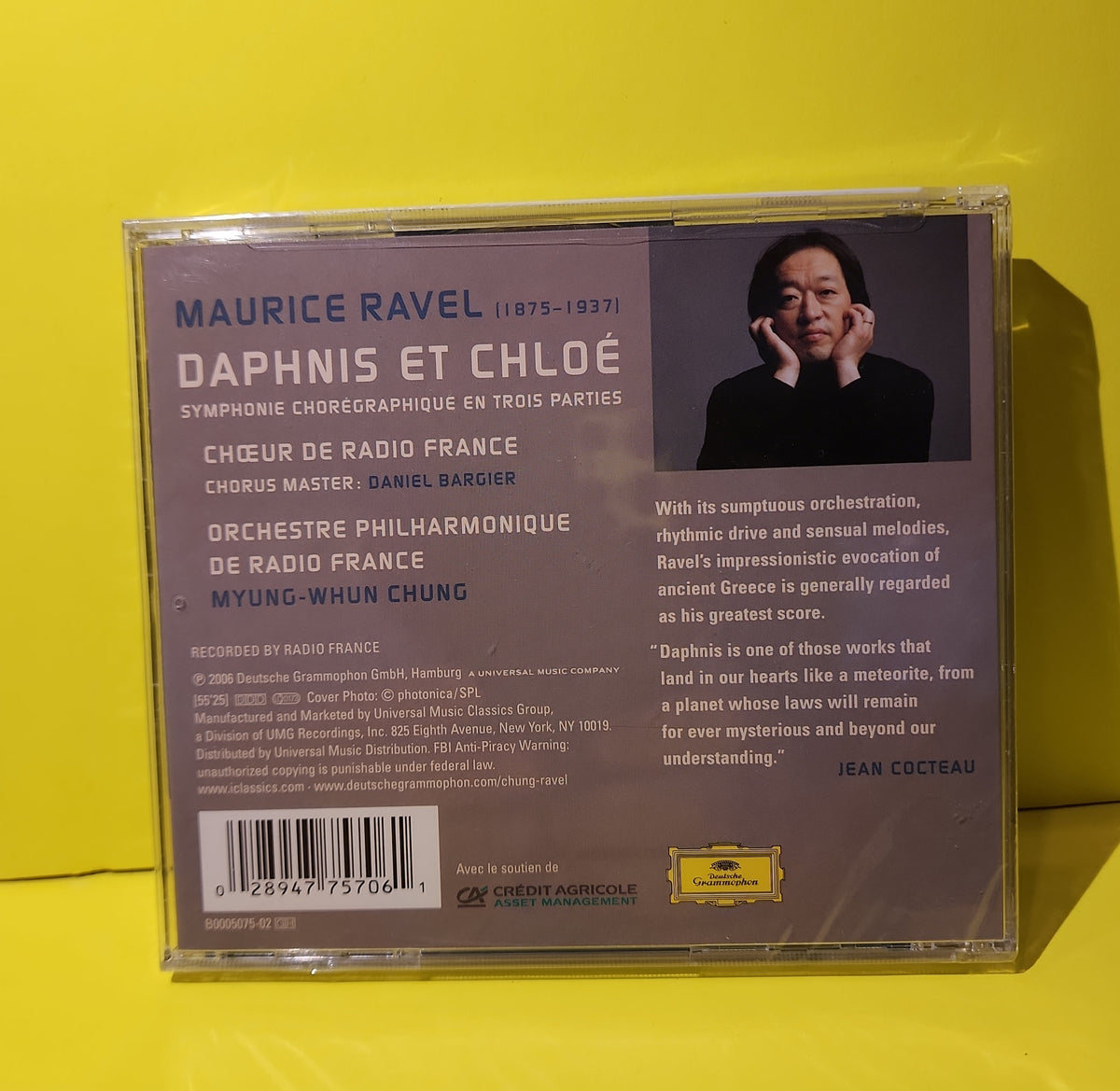Ravel, Orchestre Philharmonique Et Chœur de Radio France, Myung-Whun Chung - Daphnis Et Chloé - 2006 - 90289 477 5706 New - Sealed - CDs