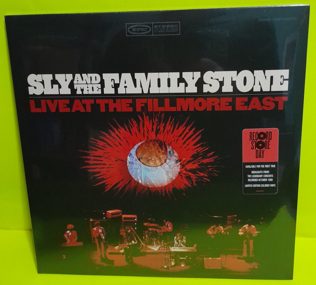 Sly And The Family Stone* - Live At The Fillmore East - 2015 - 88875063701 New - Sealed - Vinyl - Record Store Day