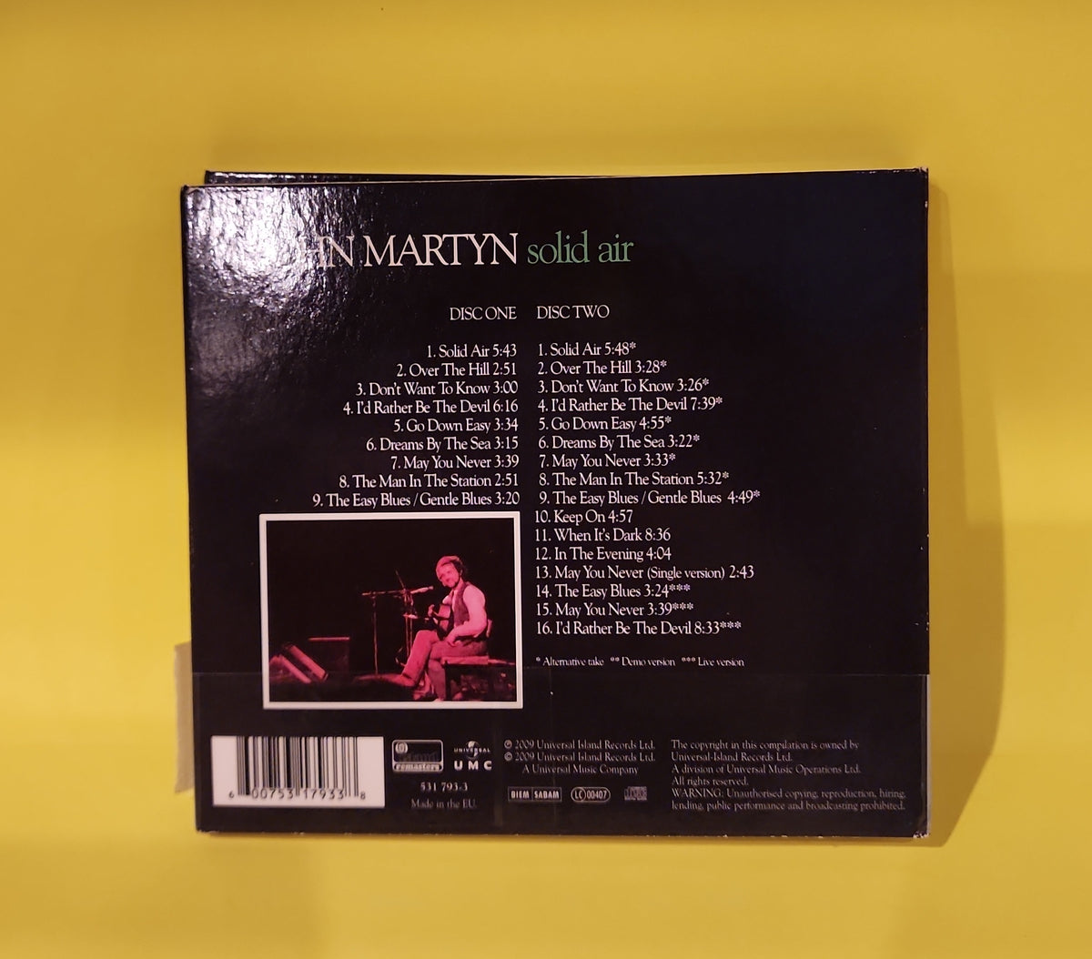 John Martyn - Solid Air / Deluxe Edition  - 2009 - 531 793-3 Used - VG++ - CDs