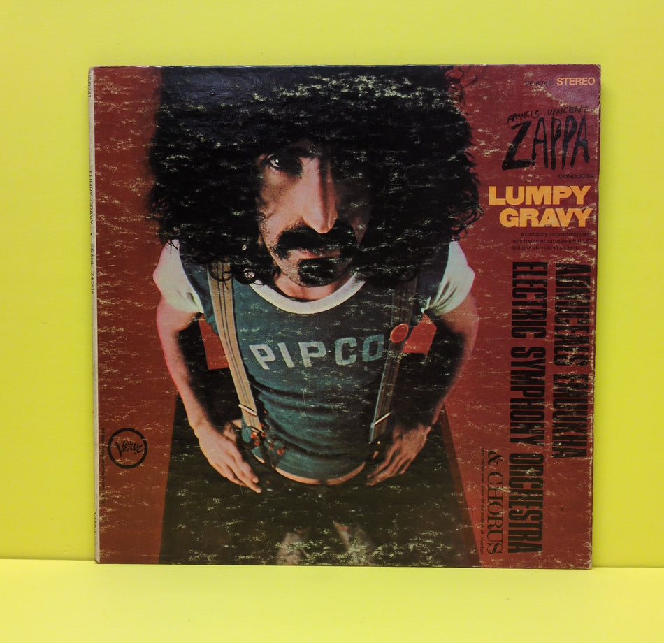 Frank Zappa Conducts The Abnuceals Emuukha Electric Symphony Orchestra & Chous - Lumpy Gravy - 1968 - V6-8741 Used - VG++ - Vinyl
