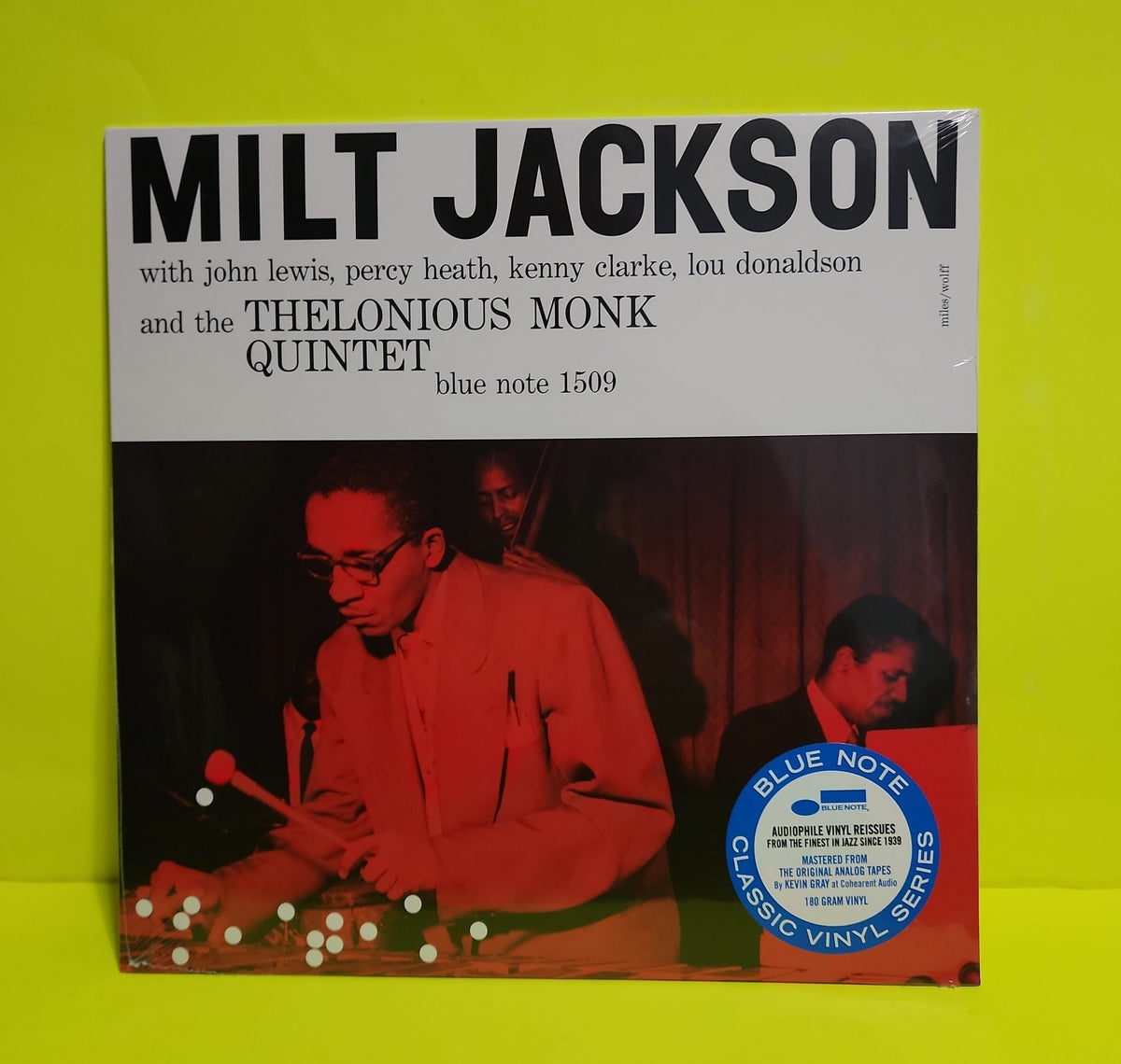 Milt Jackson With John Lewis (2), Percy Heath, Kenny Clarke, Lou Donaldson And The Thelonious Monk Quintet - Milt Jackson With John Lewis, Percy Heath, Kenny Clarke, Lou Donaldson And The Thelonious Monk Quintet - 2022 - 4508227 New - Sealed - Vinyl