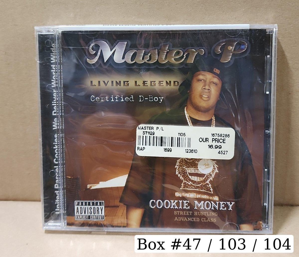 Master P - Living Legend Certified D-Boy - 2005 - GTT 5043 New - Sealed - CDs