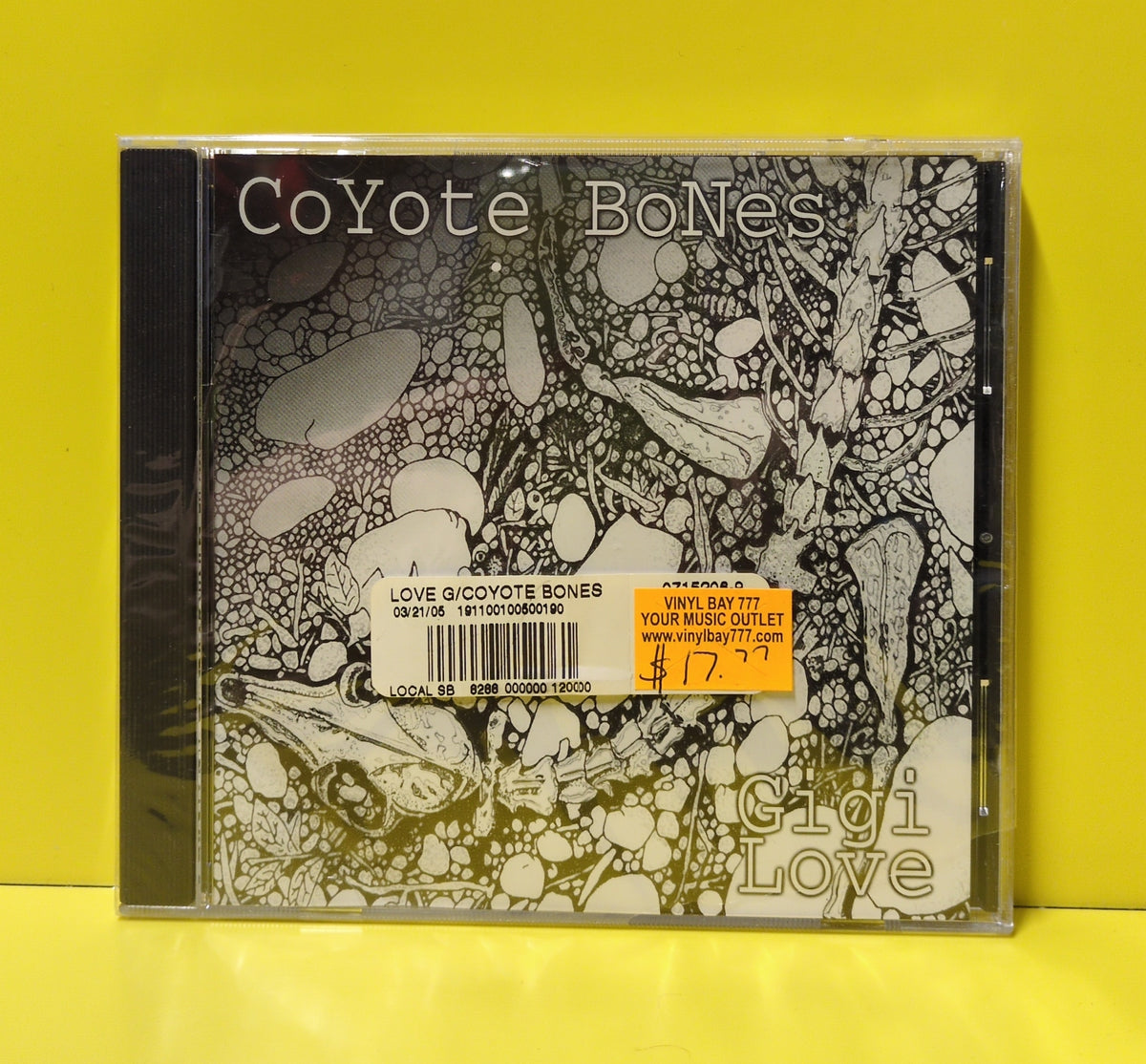 Gigi Love - Coyote Bones - 2001 - New - Sealed - CDs