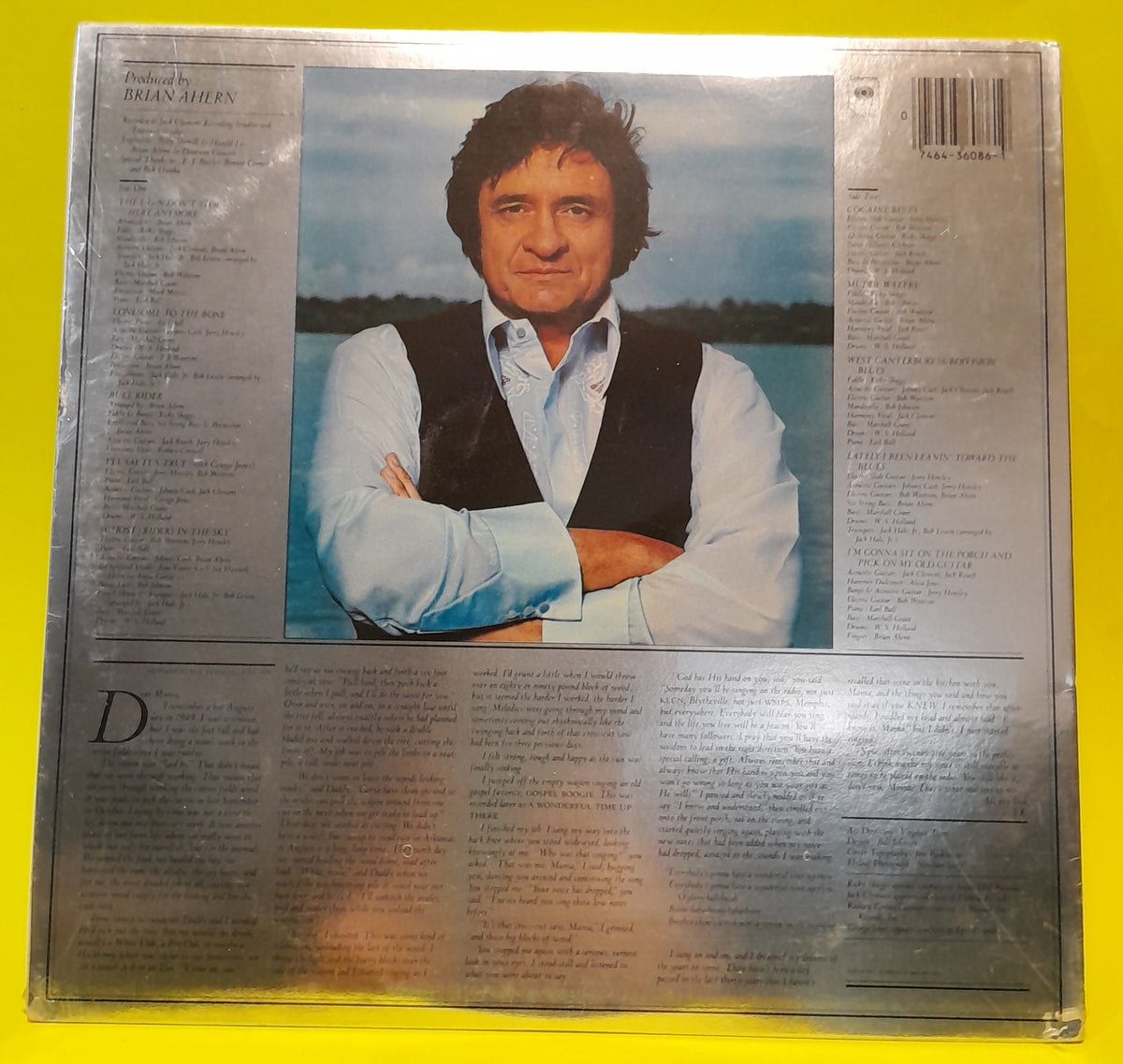Johnny Cash - Silver - 1979 - JC 36086 New - Sealed - Vinyl