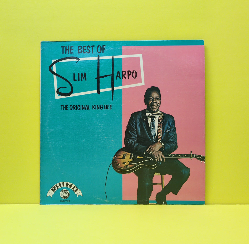 Slim Harpo - The Best Of Slim Harpo - The Original King Bee - 1983 - RNLP 106 Used - VG++ - Vinyl
